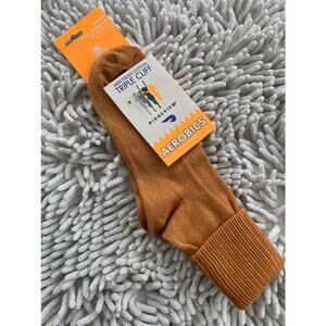 Vintage Ridgeview Aerobic Triple Cuff Socks Size 8 1/2-11